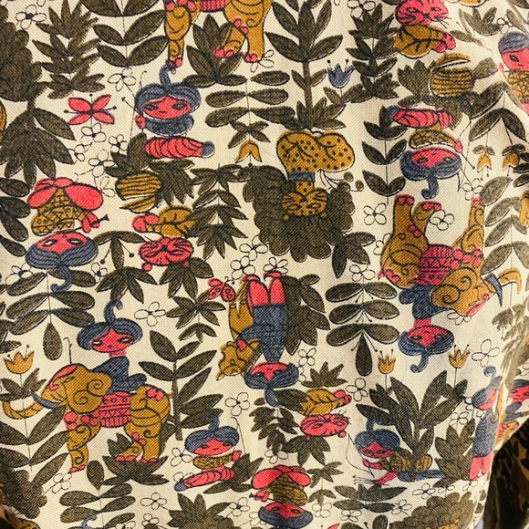 RARE vintage 1950’s Burnsville USA dress India theme - Picture 5 of 10